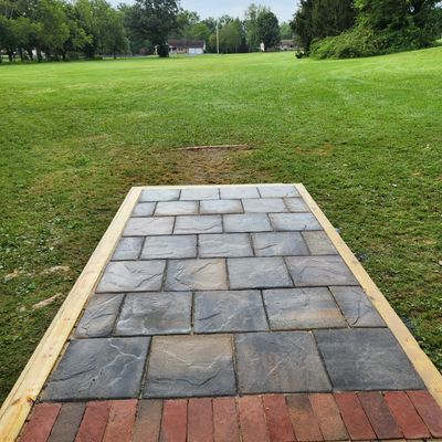 New Tee pads in progress.