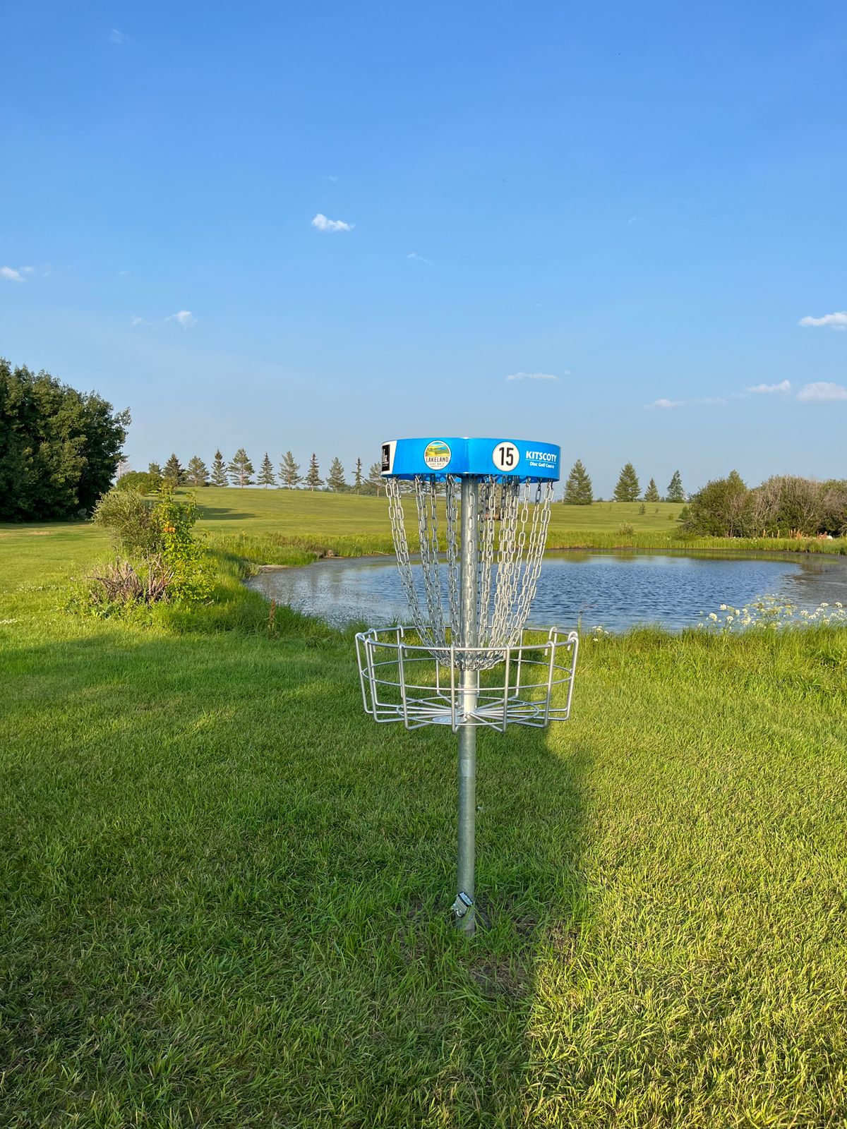Basket Location looking back at tees