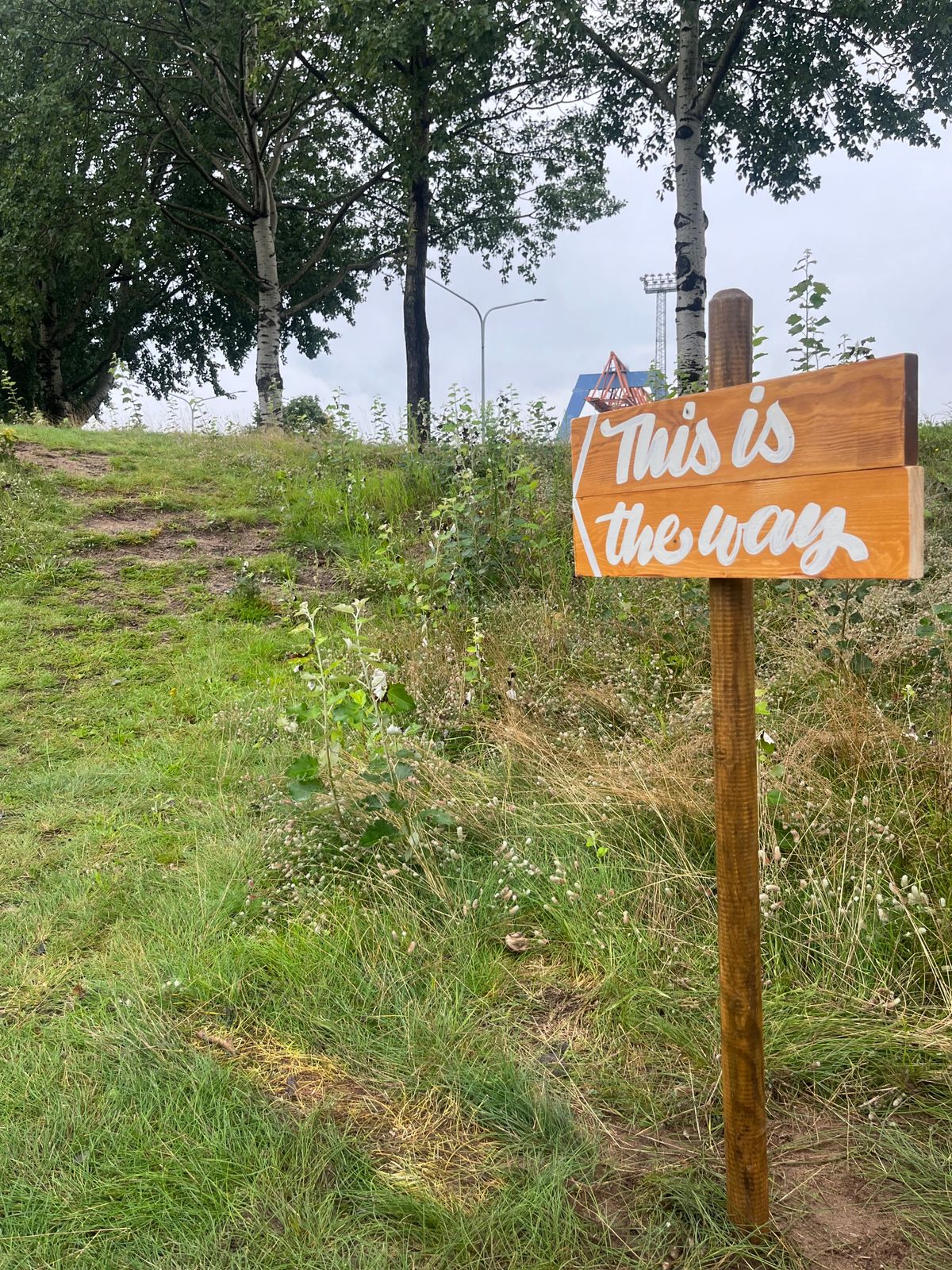 Nice signs who show you the way