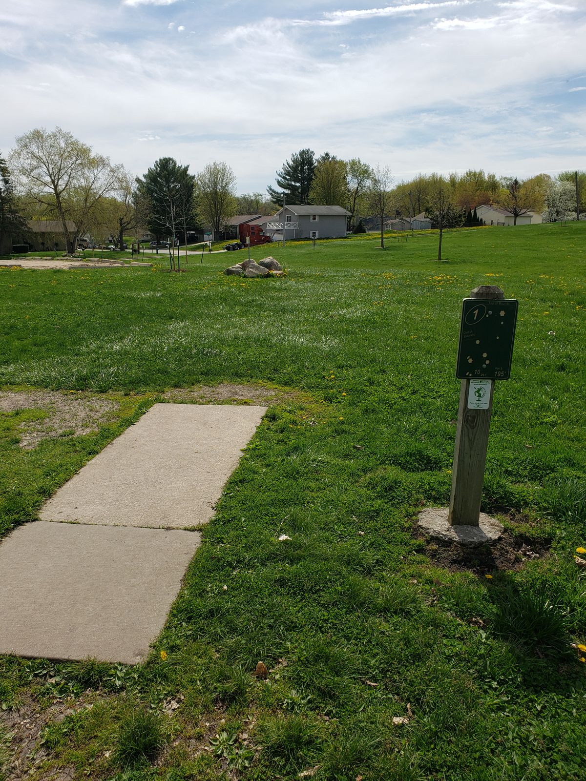 Hole 1 view