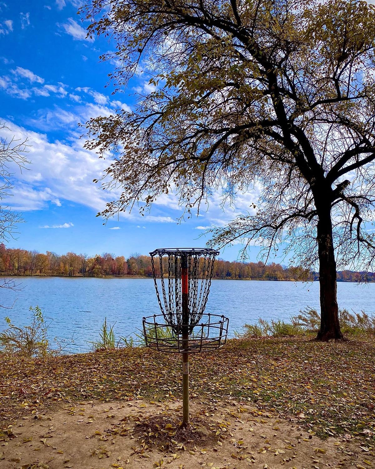 Hole 1 looking out to lake