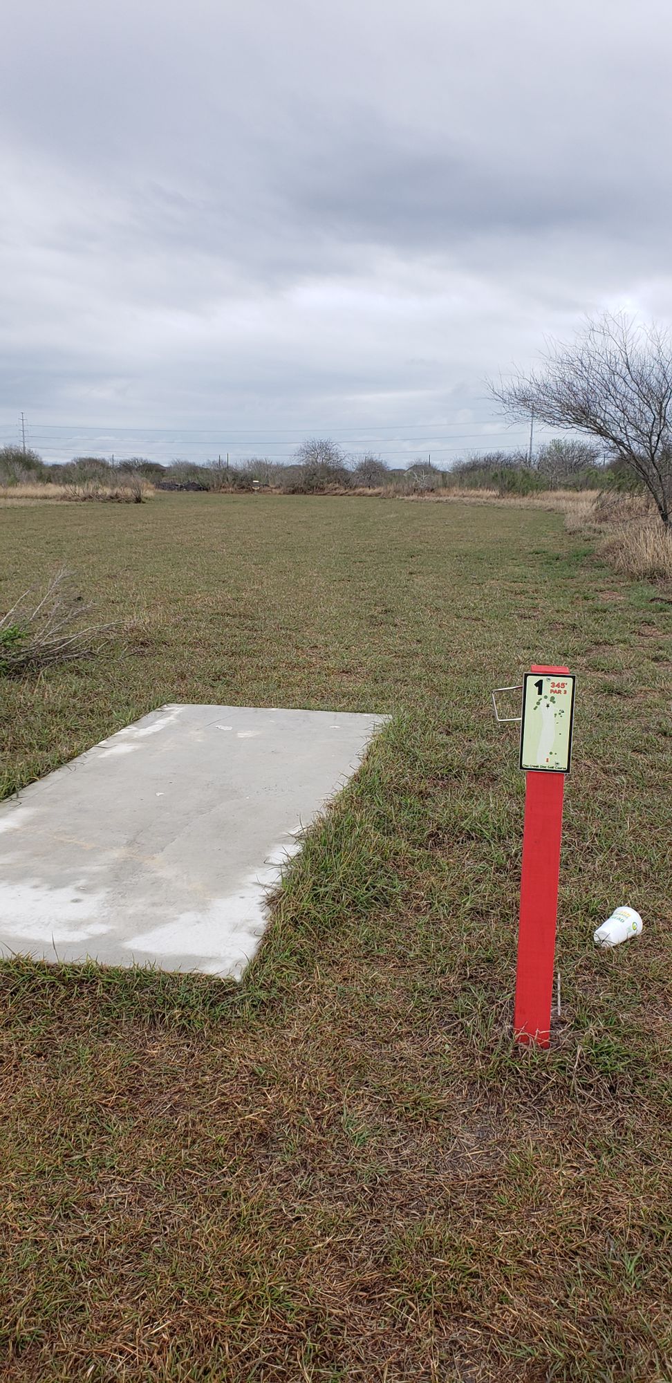 Red tee hole #1