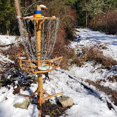 DIY basket on Hole 18