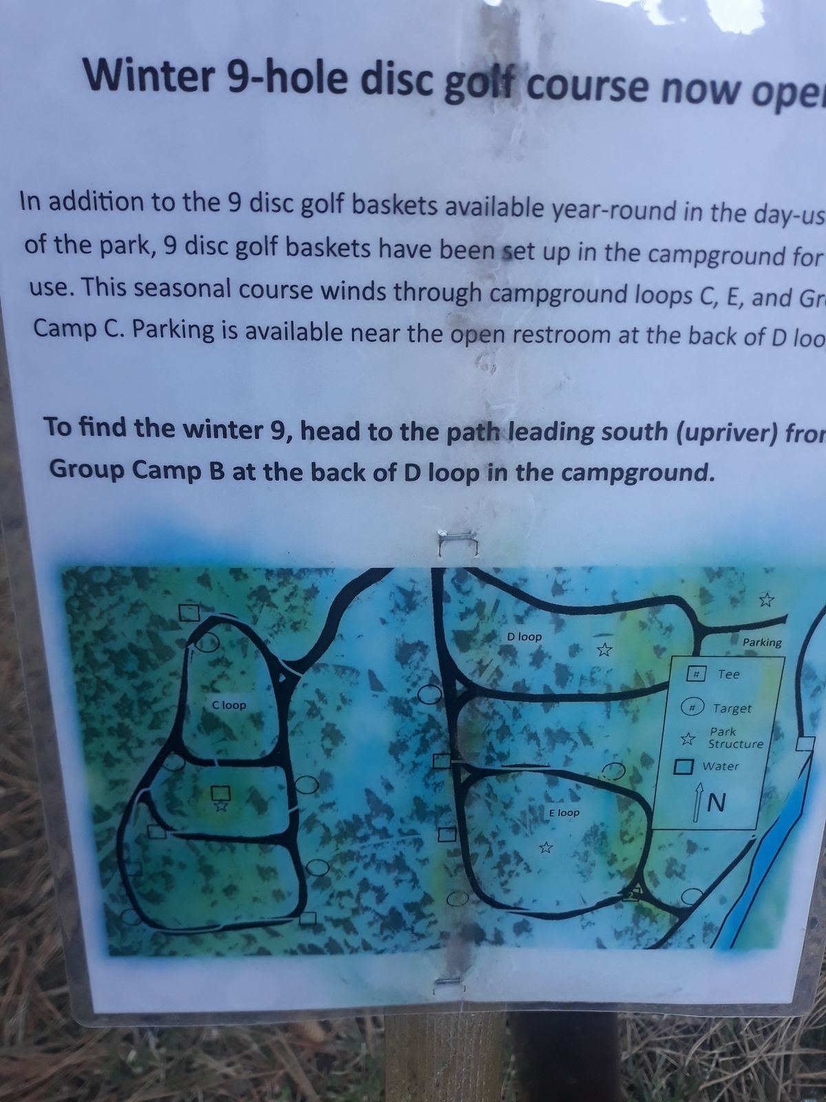 Winter course map?