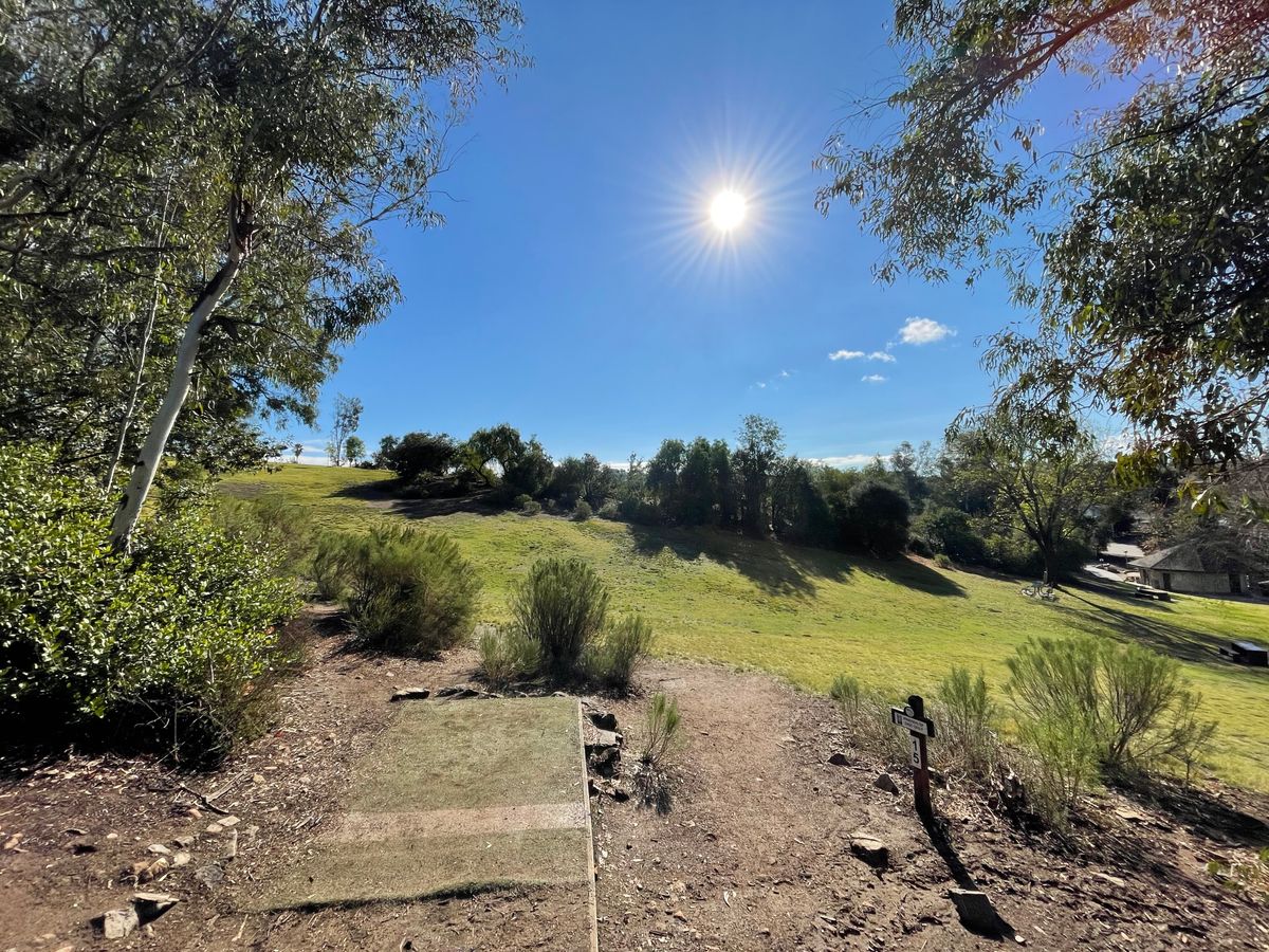 Hole 15 Tee Pad.