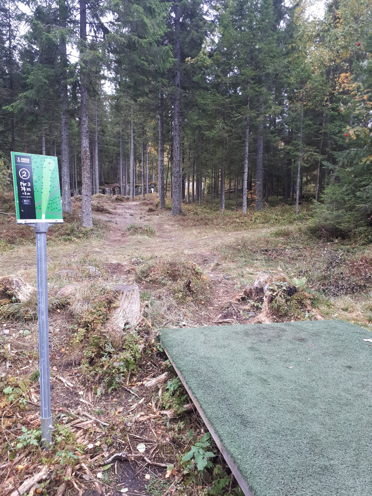 Hope 2, uphill turnover or backhand with some guardian trees