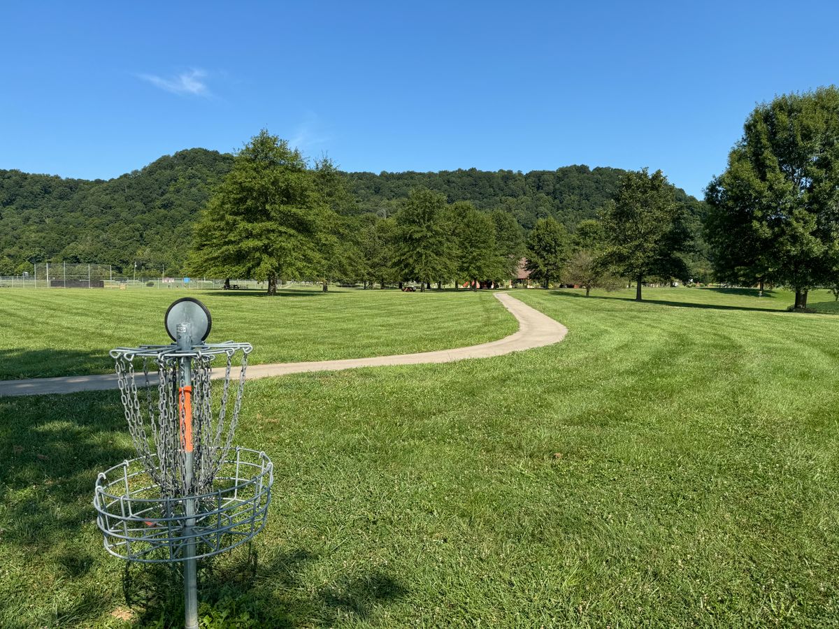 Hole 1 Basket to Tee