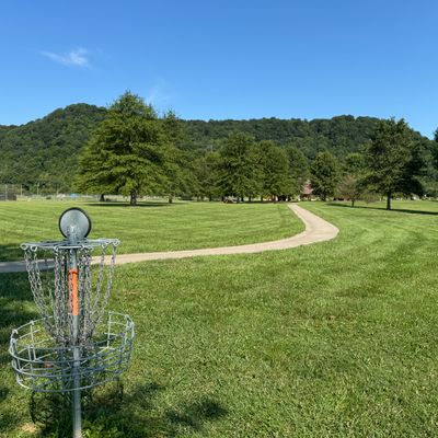 Hole 1 Basket to Tee
