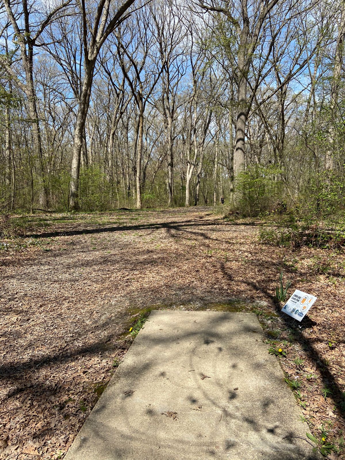 Tee of 18. Turns to the right after about 150-200 feet. Then downhill the rest of the way. 501 feet