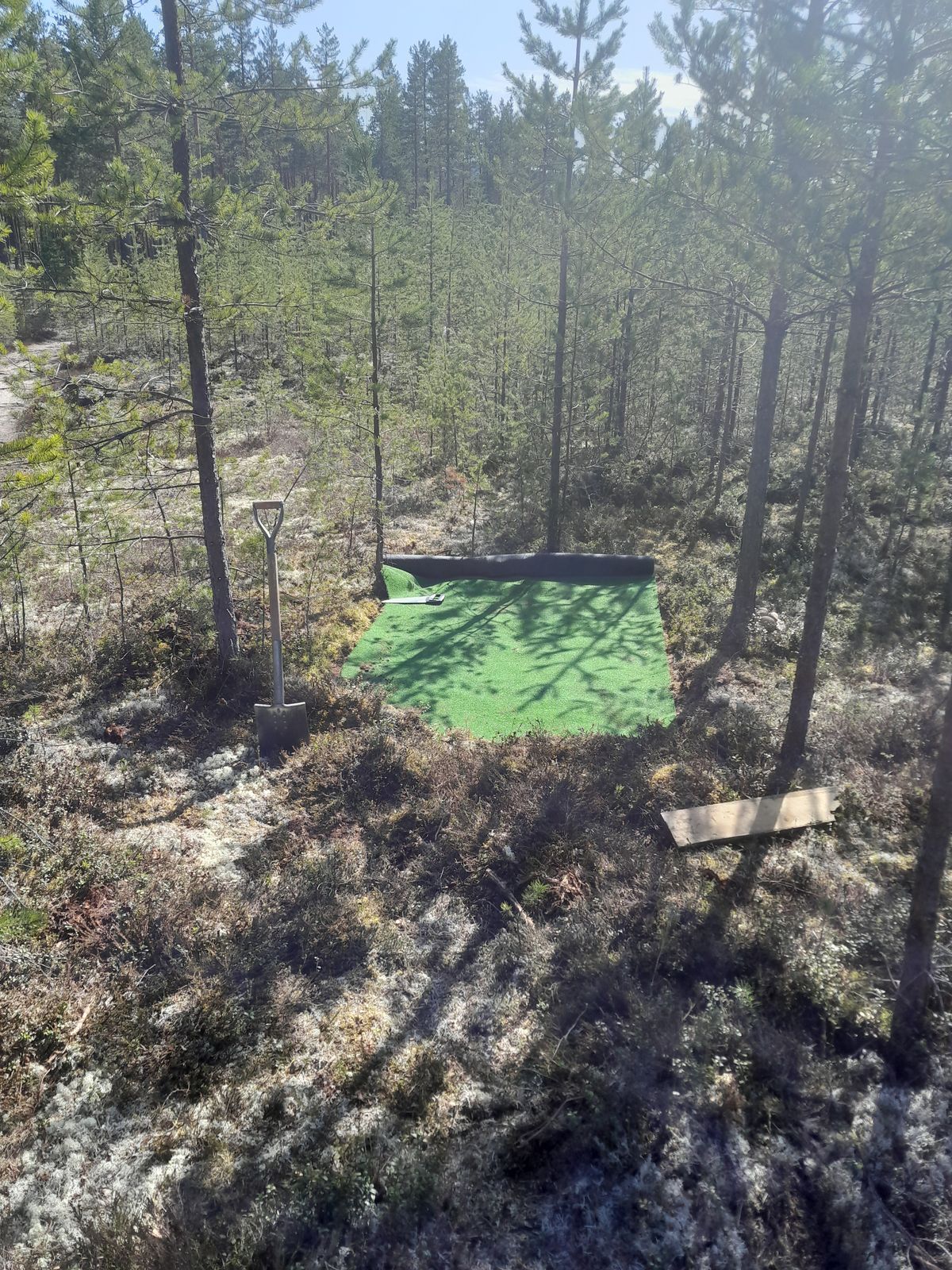 Nytt utkast på 10an, par 4, klart.