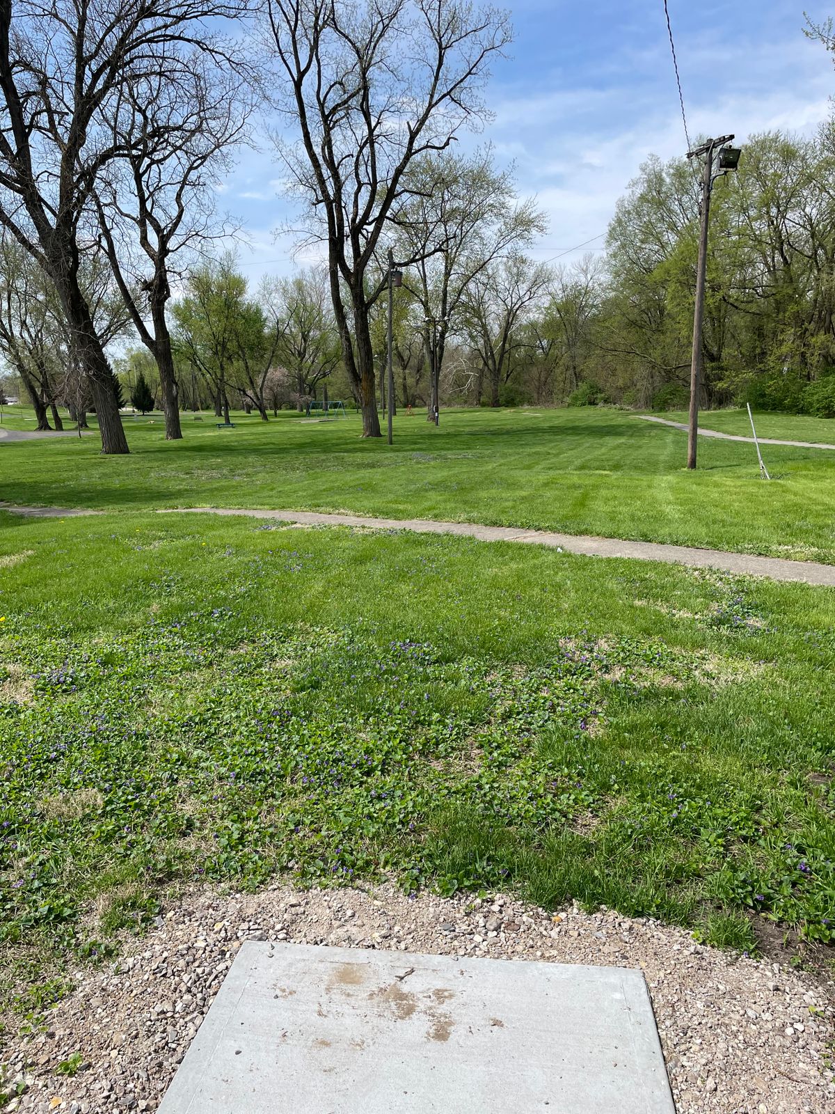 Hole 5 short tee