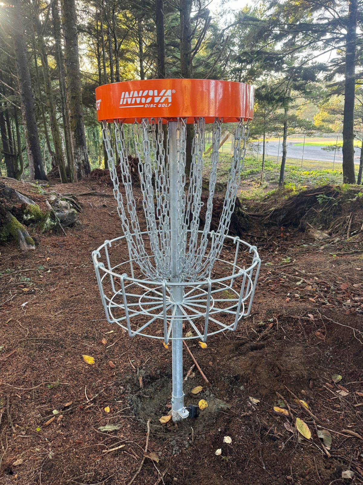 Hole 2 basket