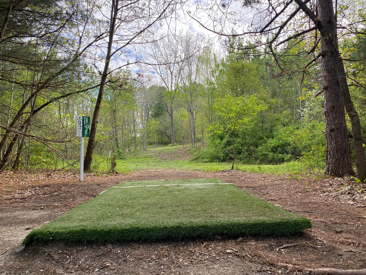 Hole 9 teebox