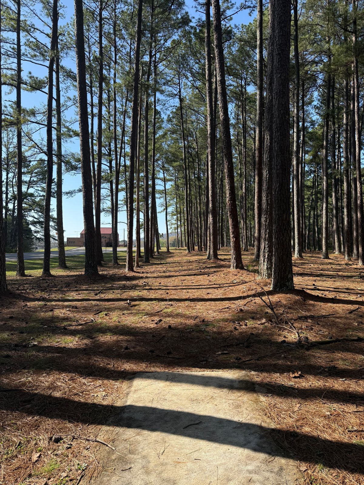 Hole 9 Tee box view