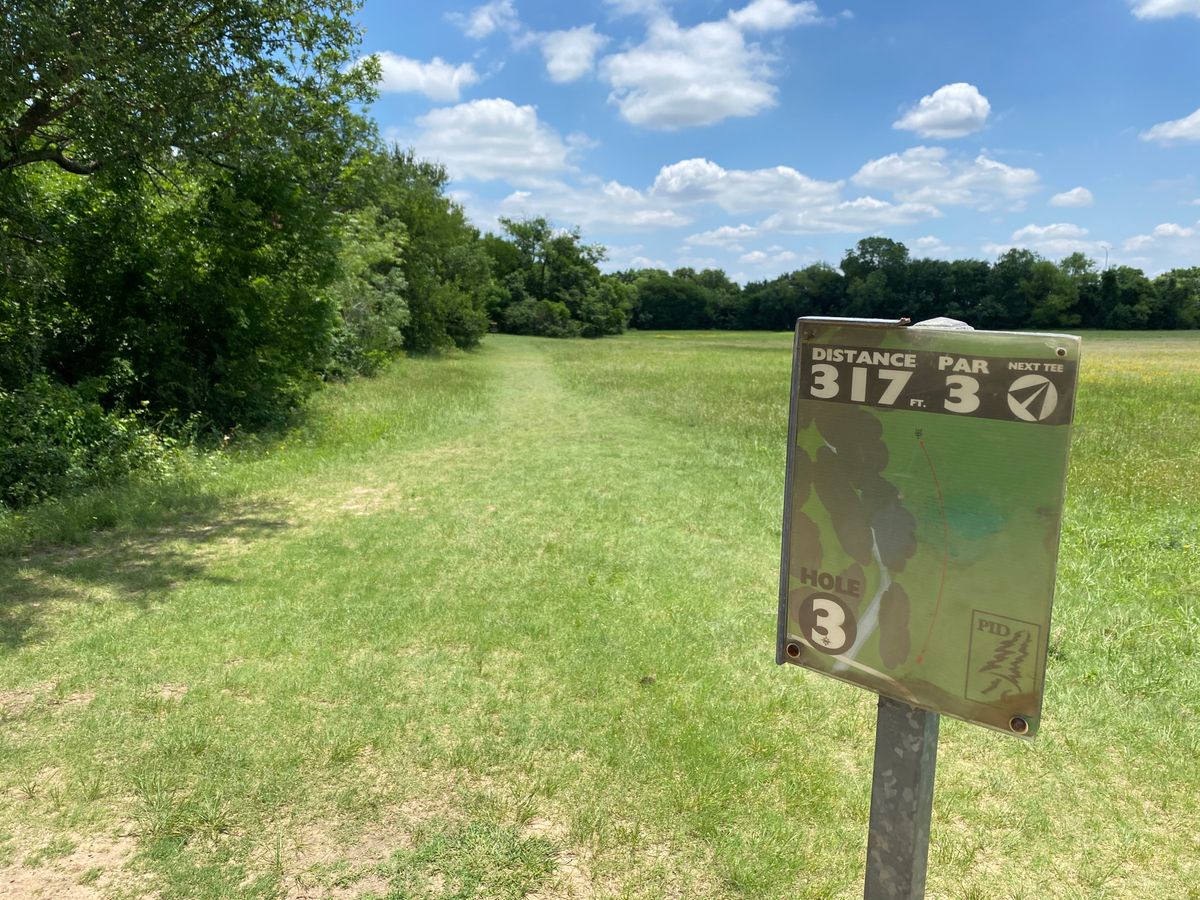 Creek on the left