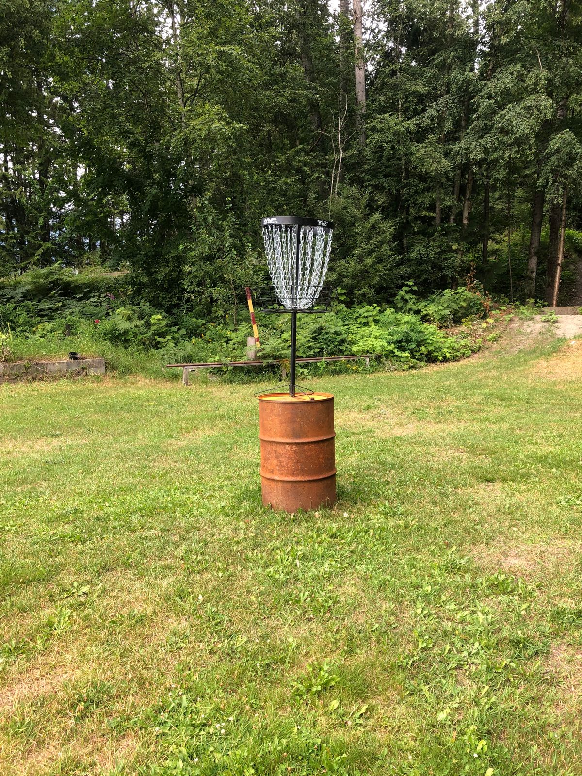 Hole 17 basket