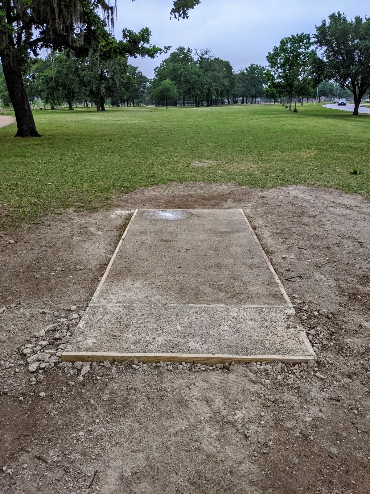 Teebox #21 extended to 12' to match all others