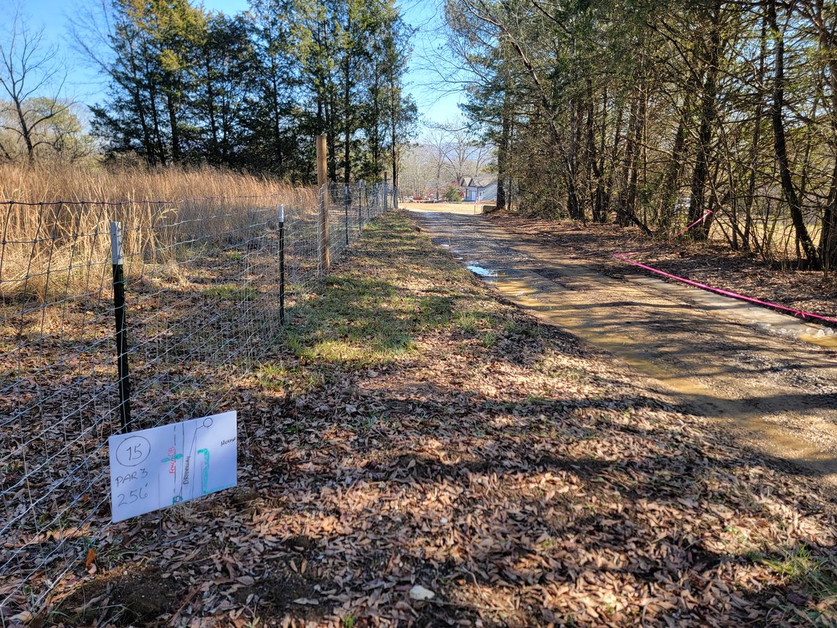 Hole 15 tee pad