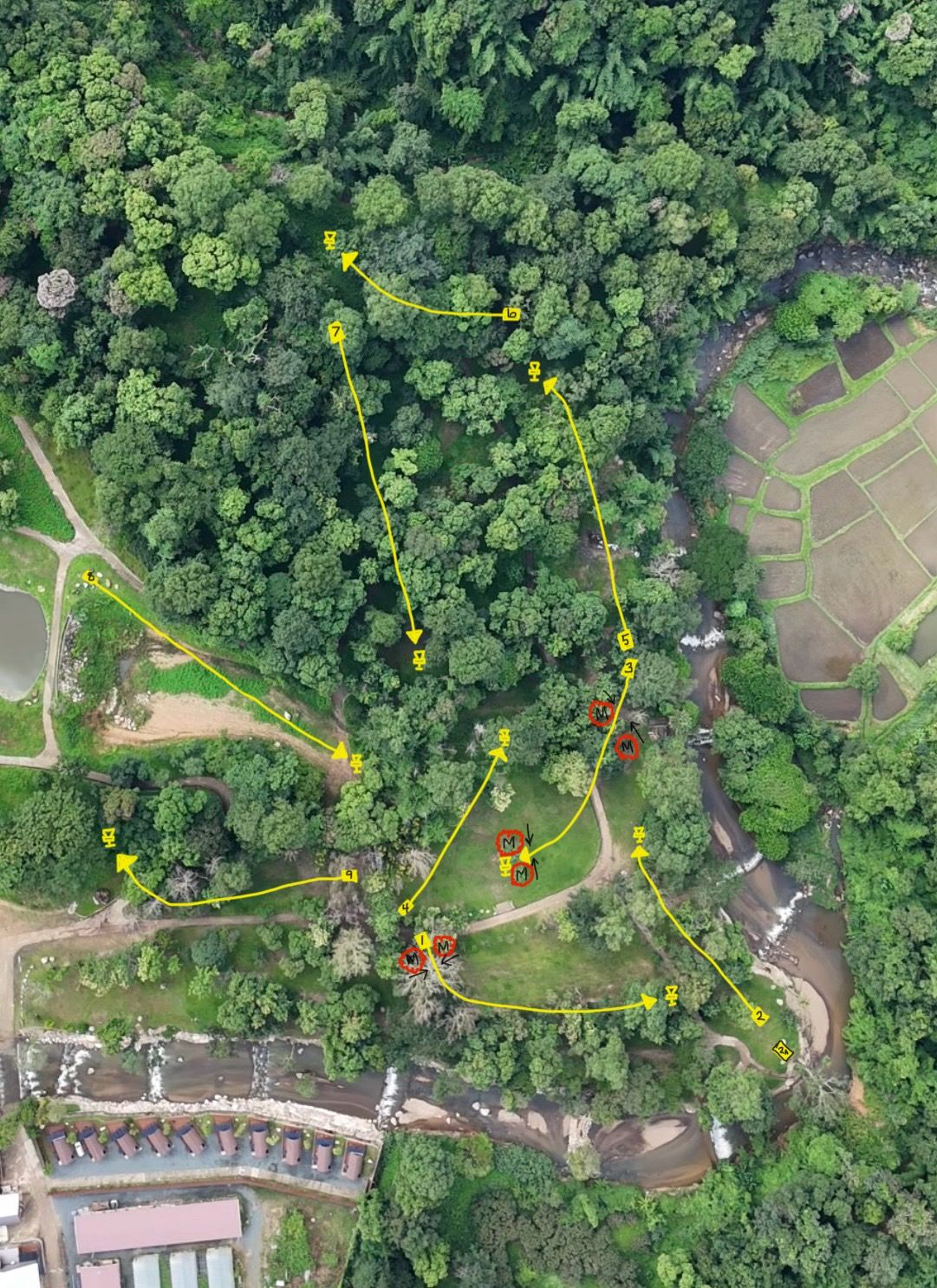 Front 9 layout