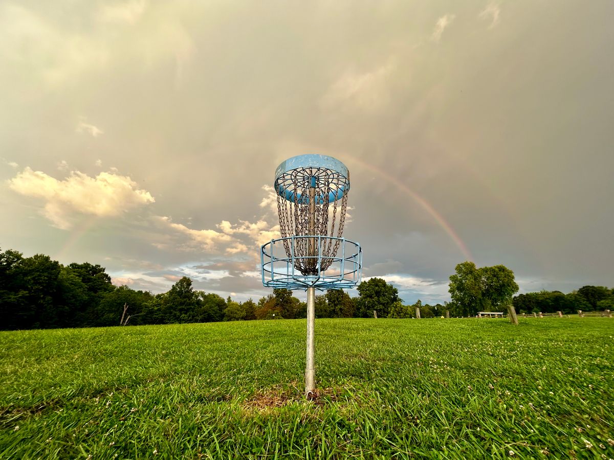 Hole 10’s basket.
