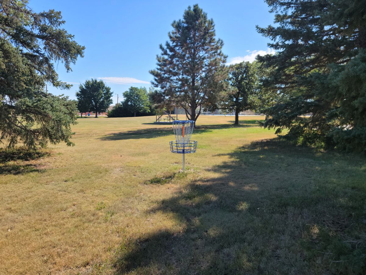 Hole #1 basket