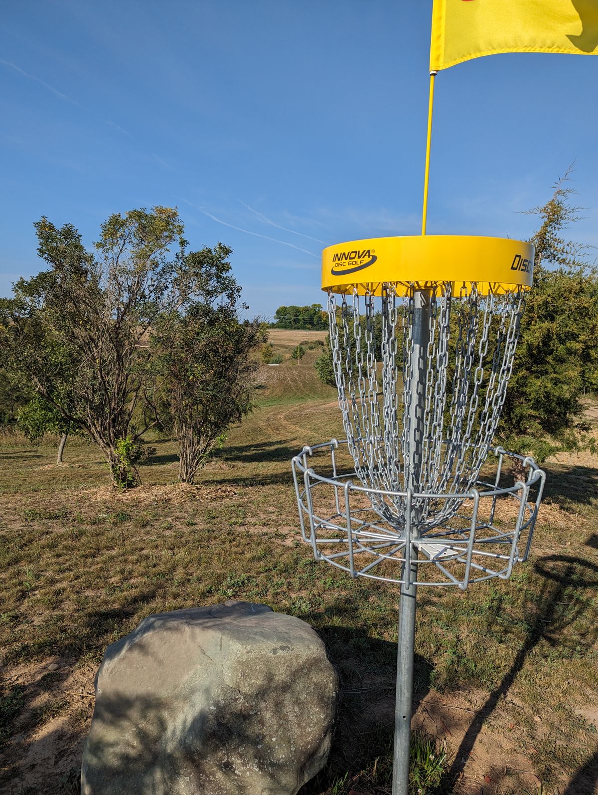 Long Basket looking back at fairway
