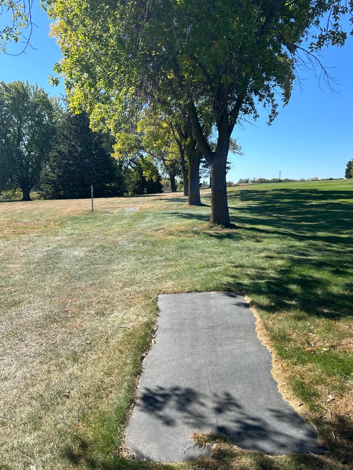Hole 11 teepad