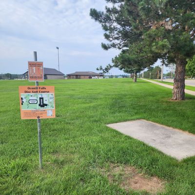 Only pad, rest is grass