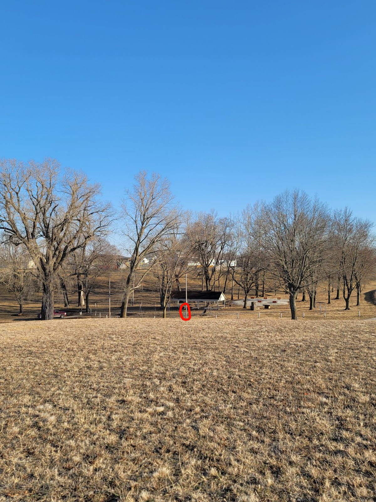 Hole 9 Teepad View