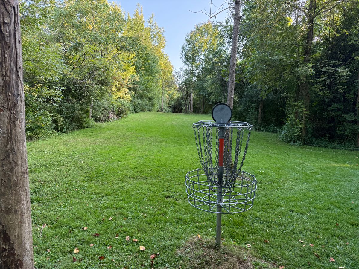 Hole 1 Basket to Tee