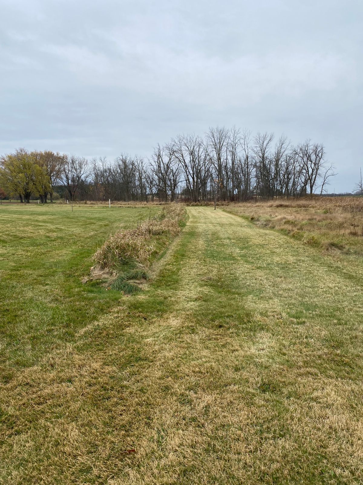 Hole 9 from the Tee pad.
