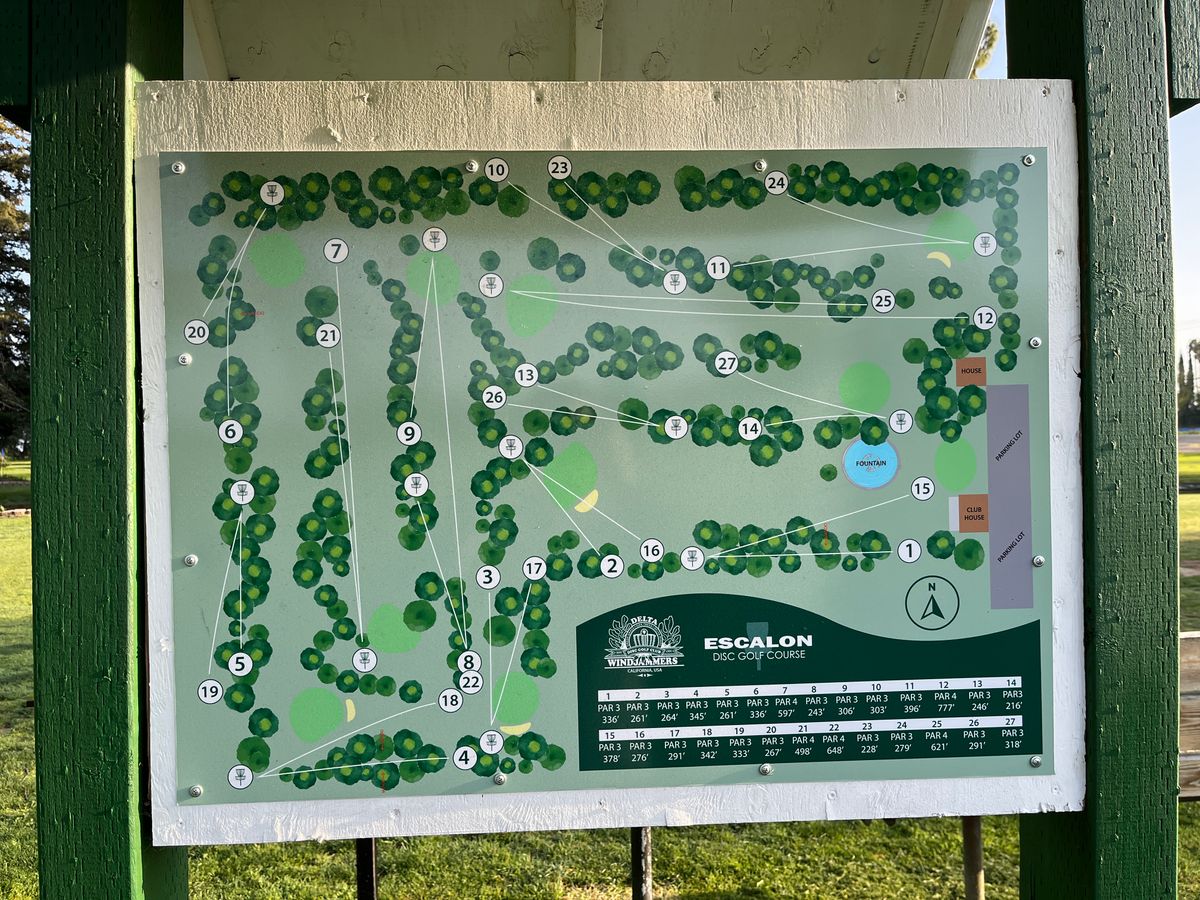 27 Hole Layout