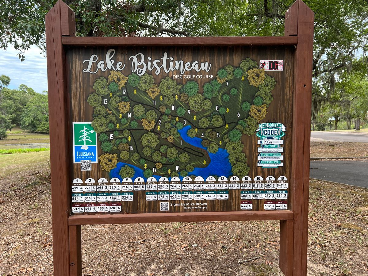 Main Course map (near hole 1s tee)