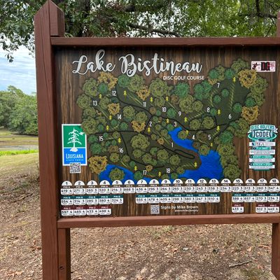 Main Course map (near hole 1s tee)