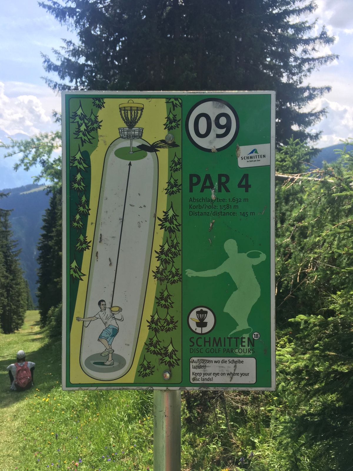 Long downhill tunnel shot on the 9th. 
(July 2019)