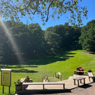 Hole 1 tee off area