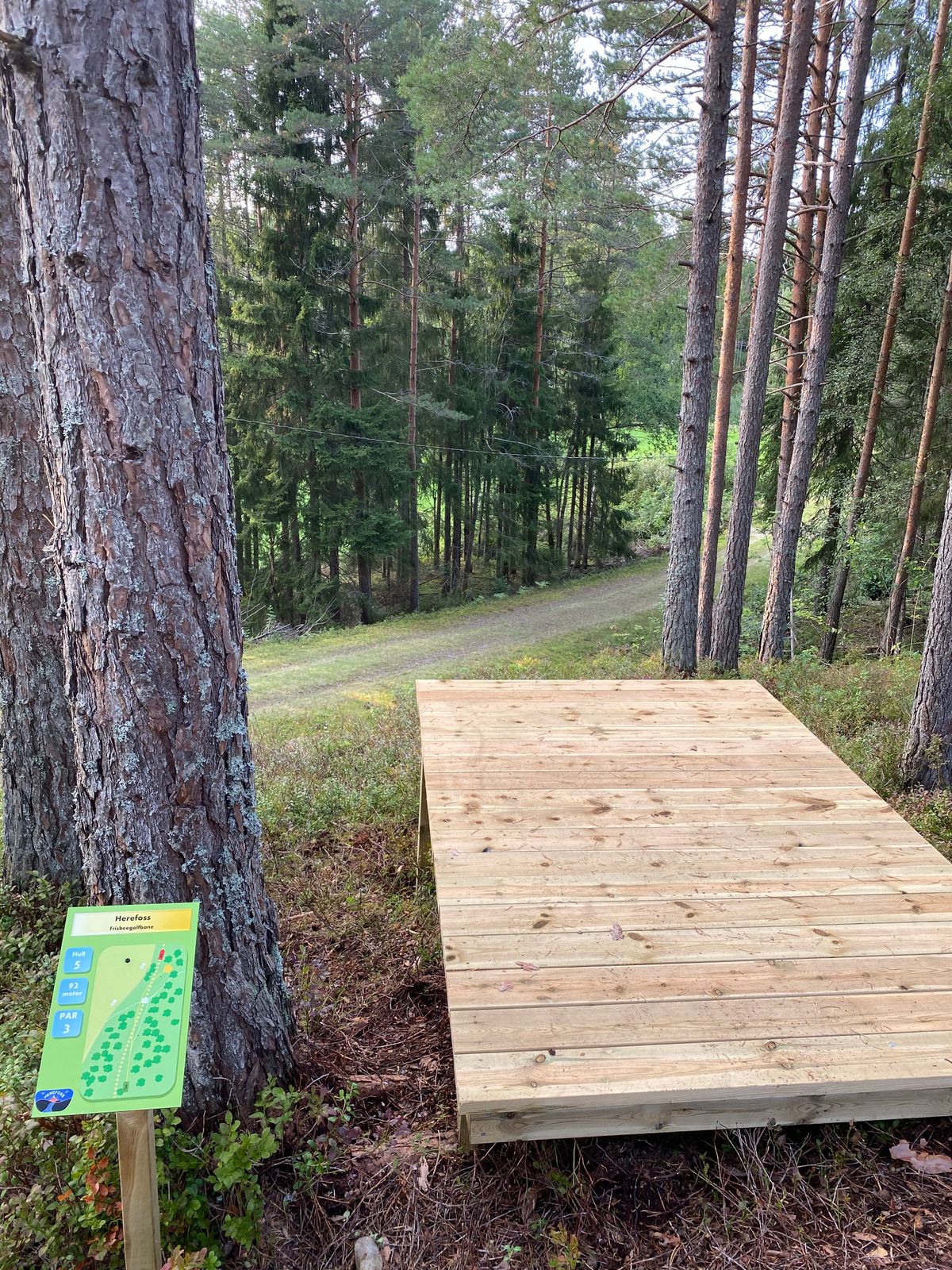 Utkast 5. I bakgrunnen skimtes jordet som er markert som OB.