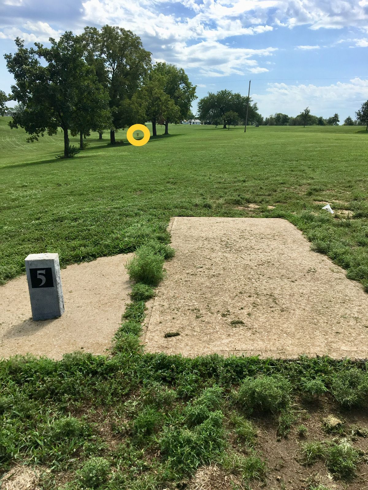 Hole 5 Tee