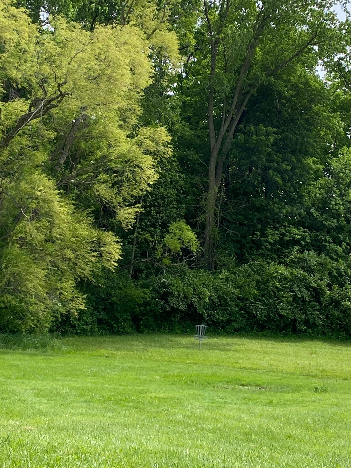 Fairway view of hole 5, water to the right!