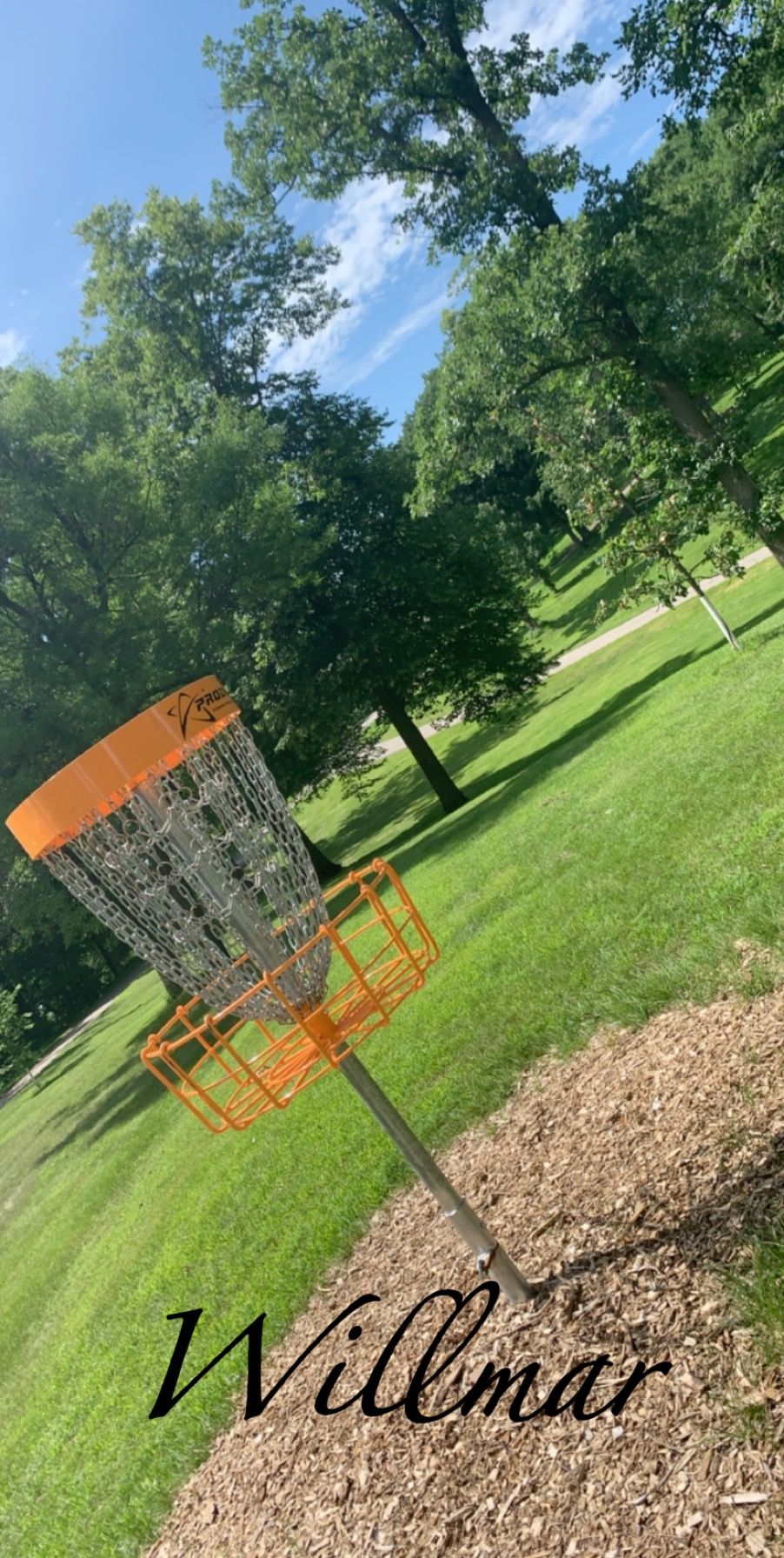 Can't recall what hole this is. Awesome Prodigy baskets.