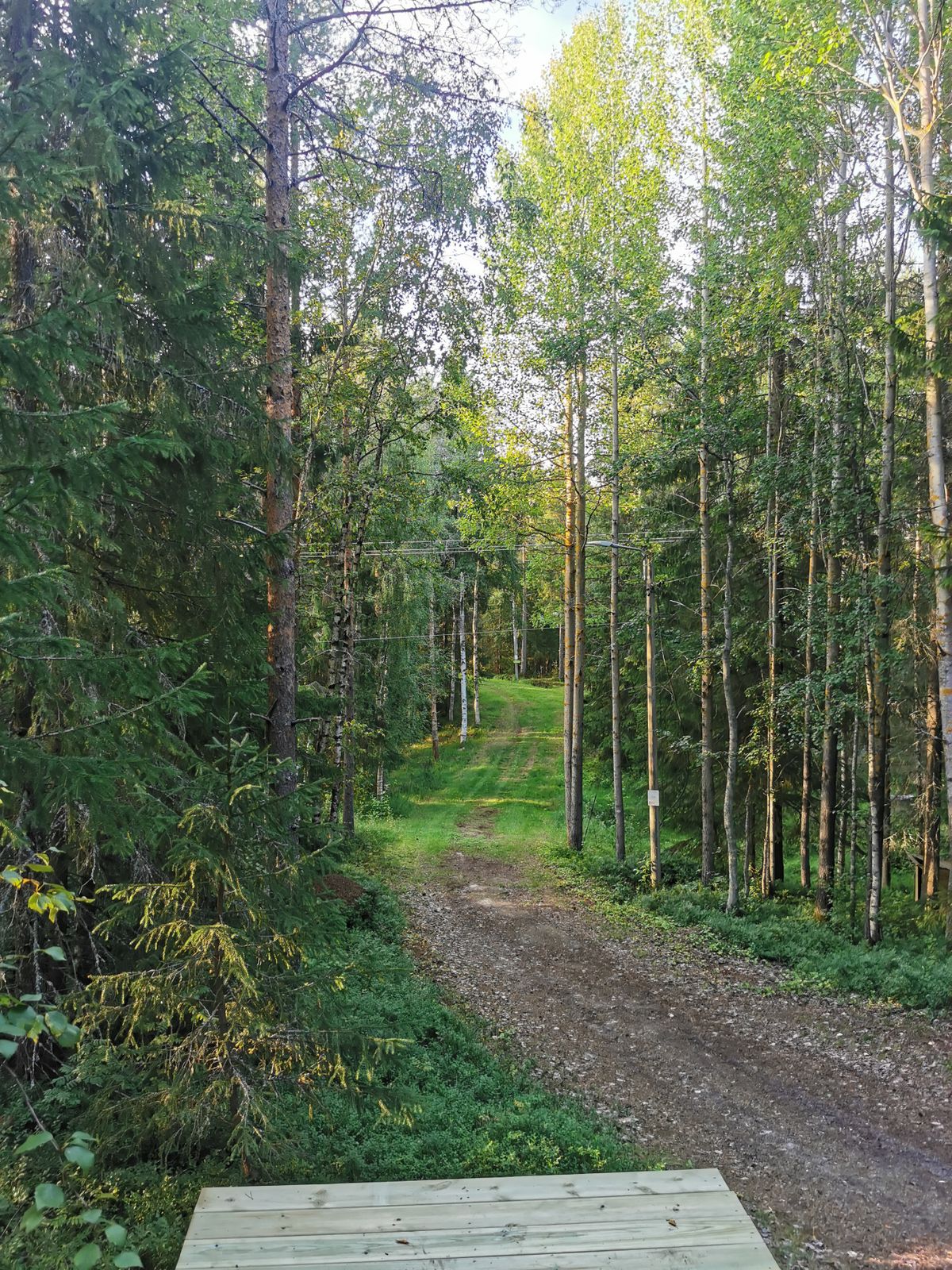 Utkast och fairway Hål 3