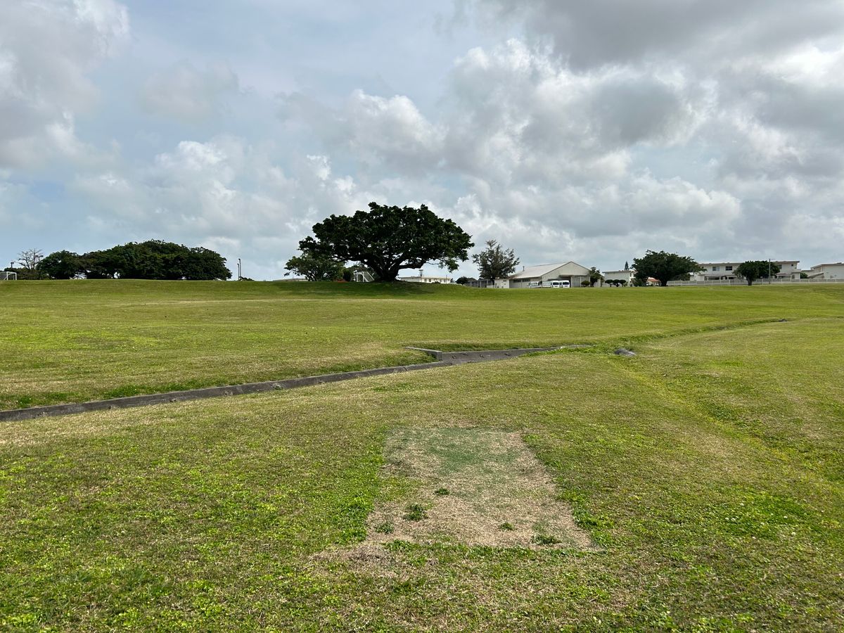Hole 3 short pad