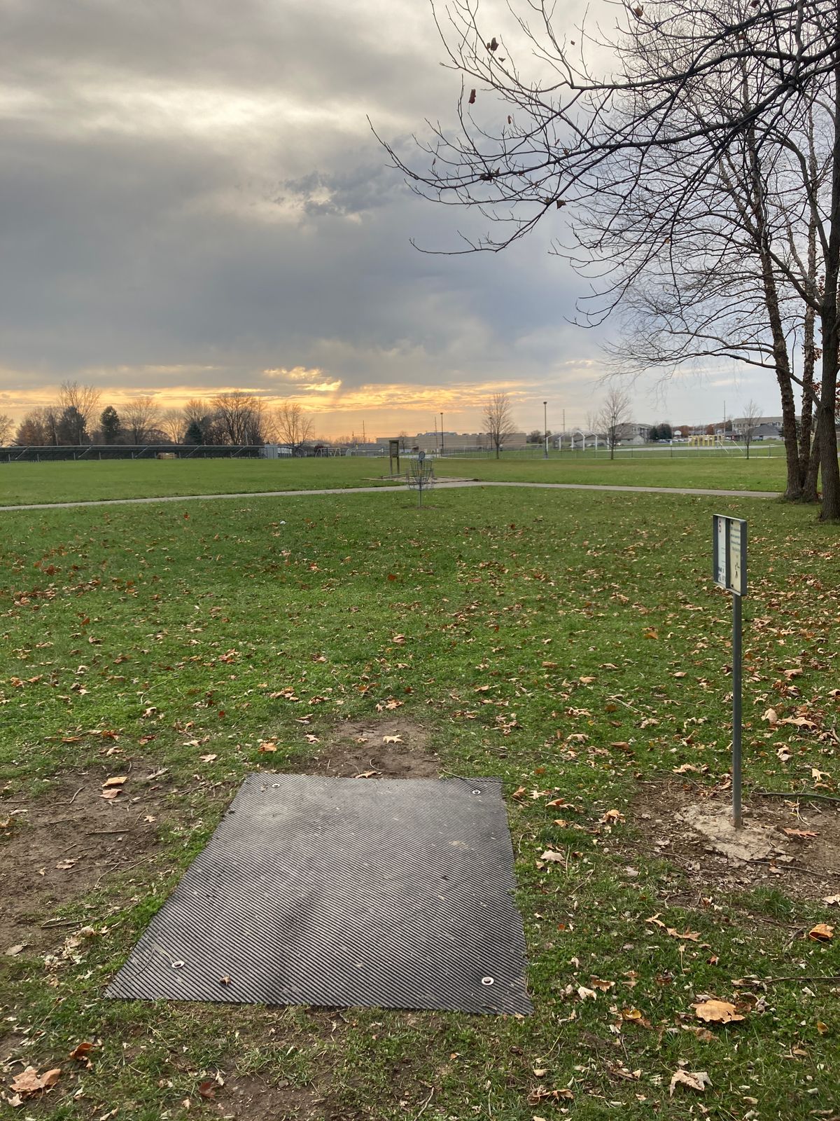 Tee Pad 05.  The most open hole of the course.