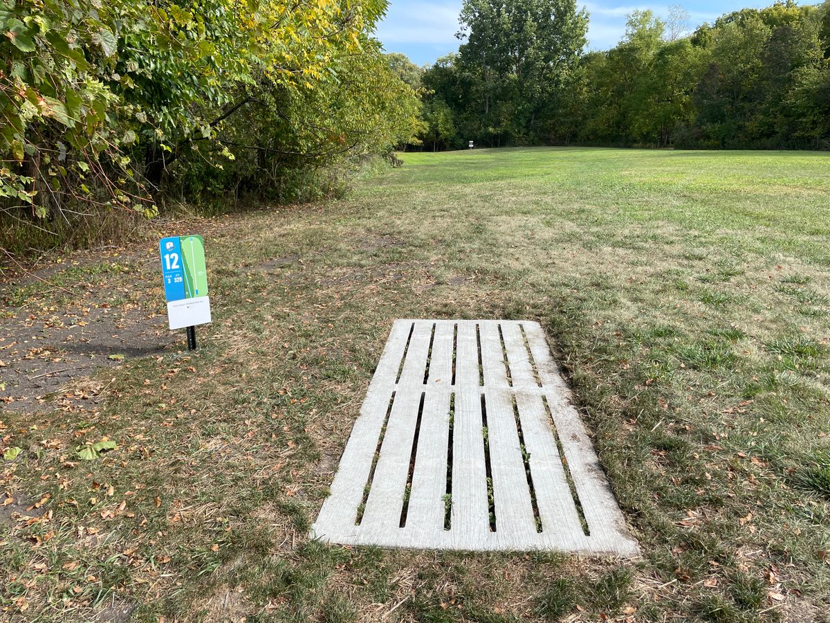 Hole 12 tee-pad