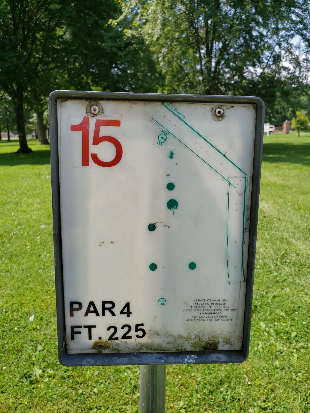#15 Tee Sign