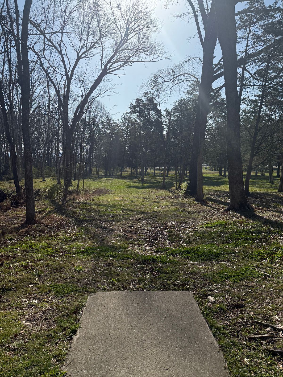 Hole 3 Tee box view. 
