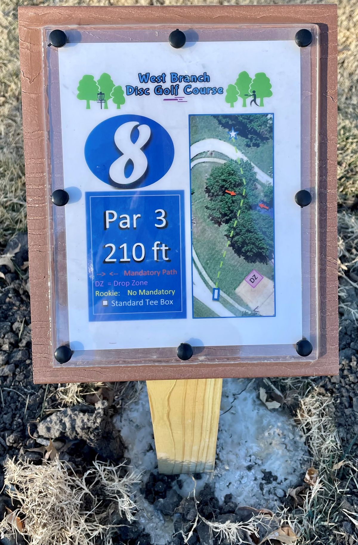 Example tee sign