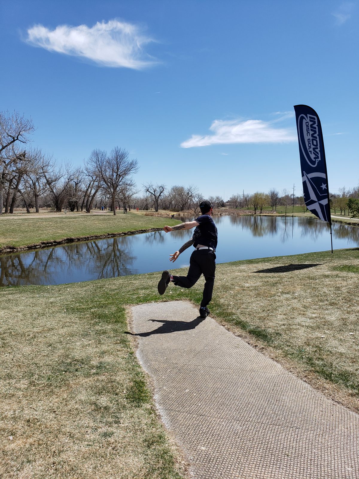Lake shot on hole 7.