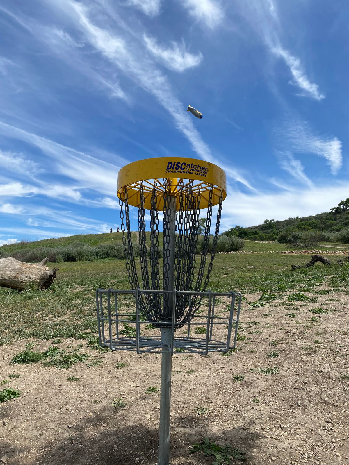 Goodyear Blimp over hole 3