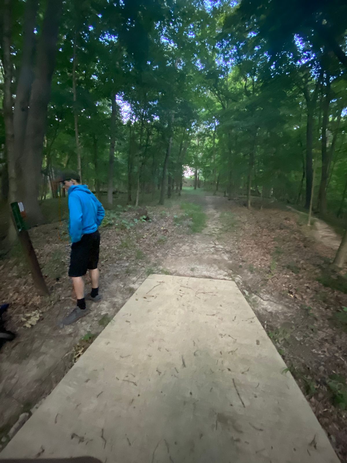 Hole 10 long tee